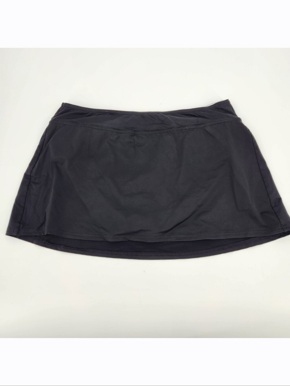 Lands End Swim Skirt Bottom Womens Size 12 Black